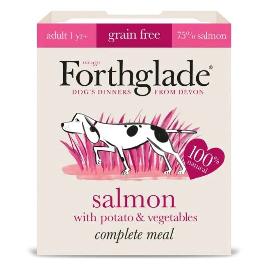 Forthglade Grain Free Complete Adult Salmon & Potato And Veg