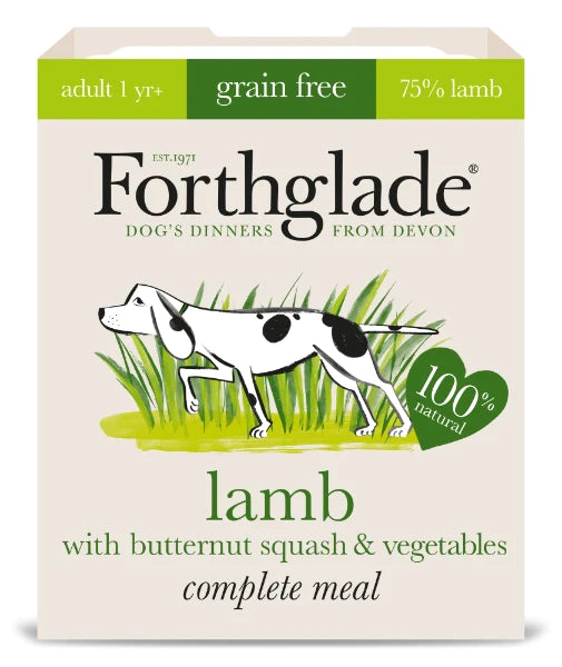 Forthglade Grain Free Complete Adult Lamb & Butternut Squash And Veg