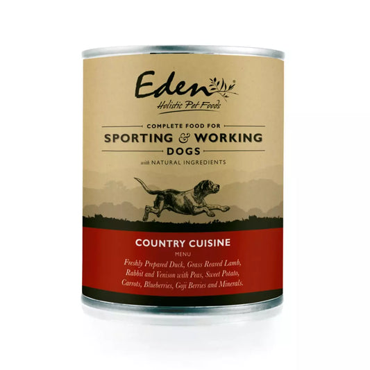 Eden Working Dog Country Cuisine Can 400g