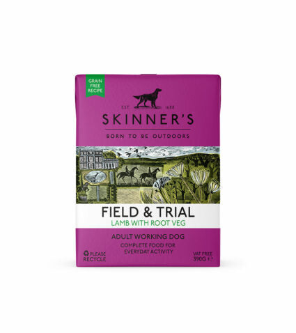 Skinners Field & Trial Lamb & Garden Veg Pouch 390g