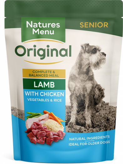 Natures Menu Original Senior Lamb with Chicken Pouch 300g