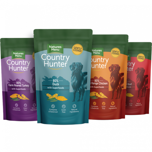 Country Hunter Mixed Selection 12x150g Pouches