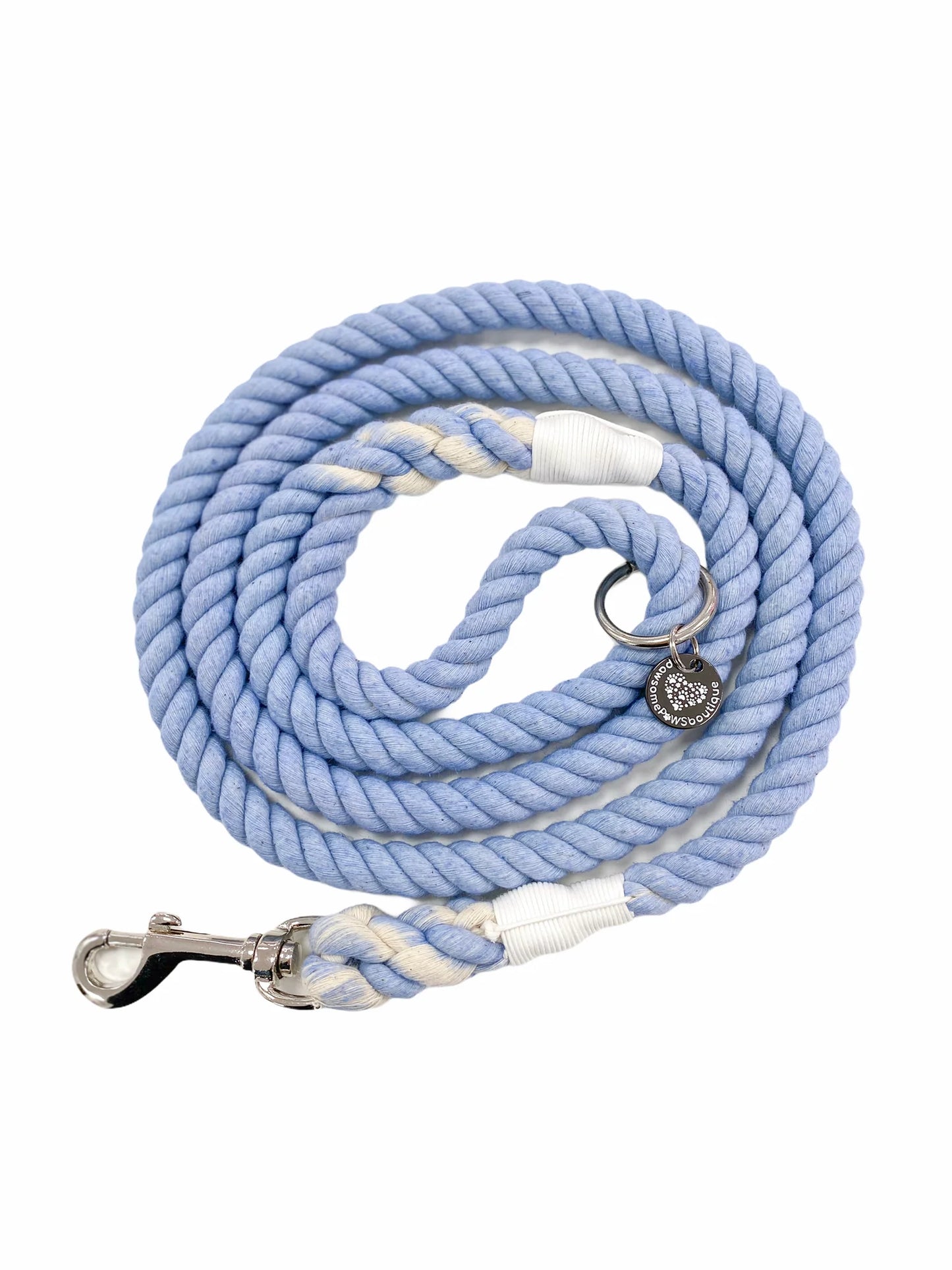 Pawsome Paws Boutique Powder Blue Rope Lead