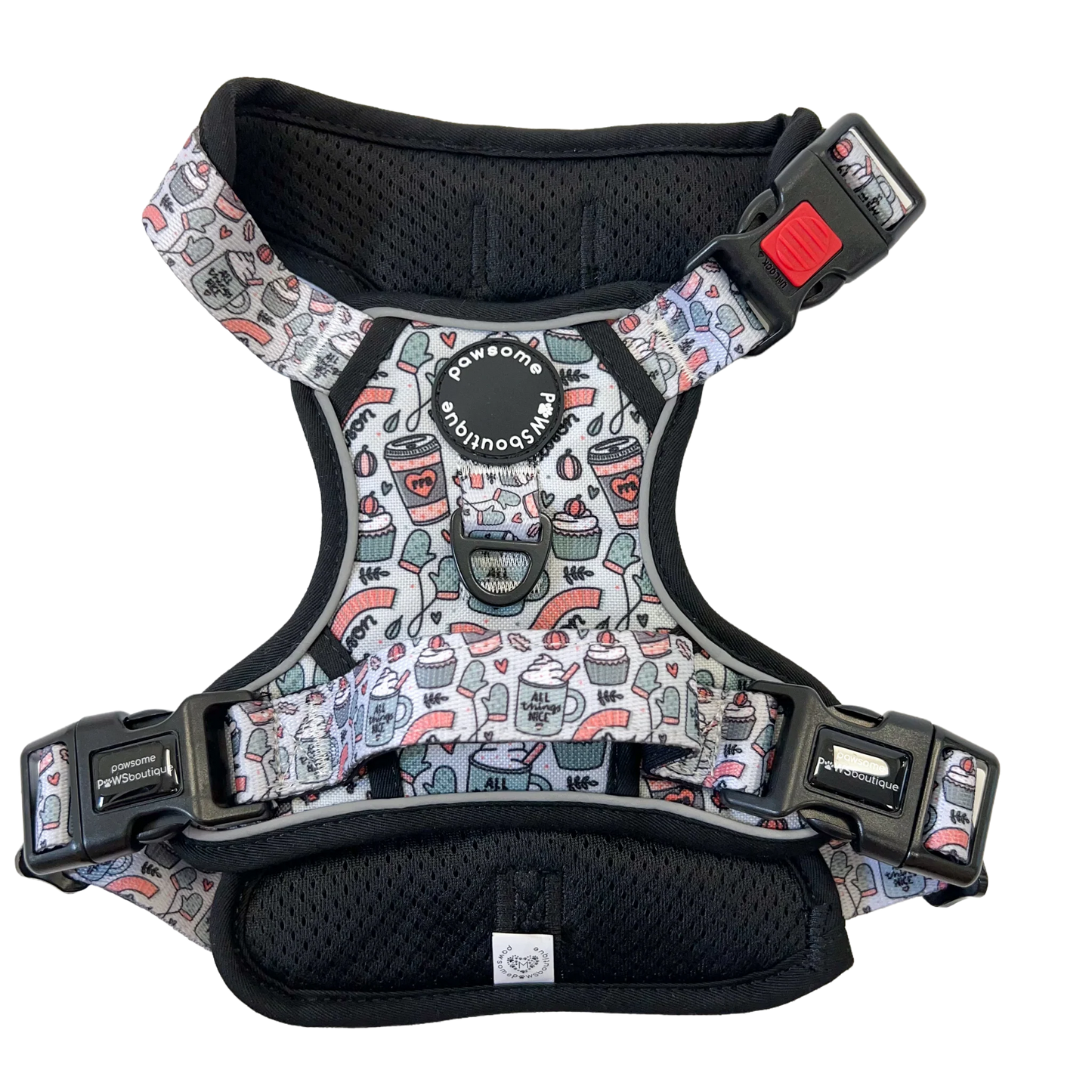 Pawsome Paws Boutique Pumpkin Spice Tough Trails Harness