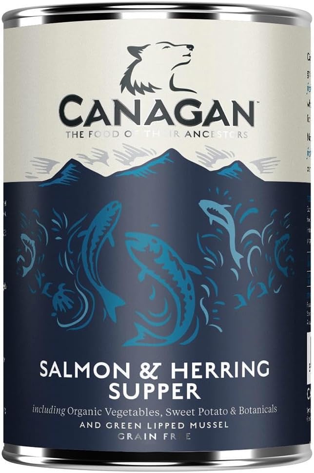 Canagan Wet Dog Food Salmon & Herring Supper 400g