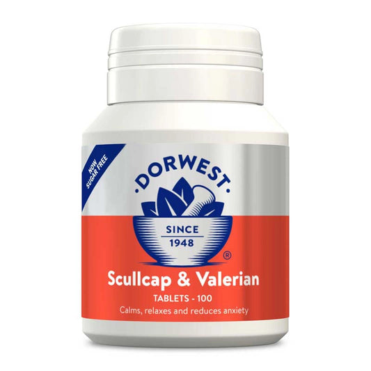 Dorwest Scullcap & Valerian Tablets - 100 tablets