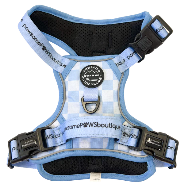 Pawsome Paws Boutique Smiley Check Tough Trails Harness