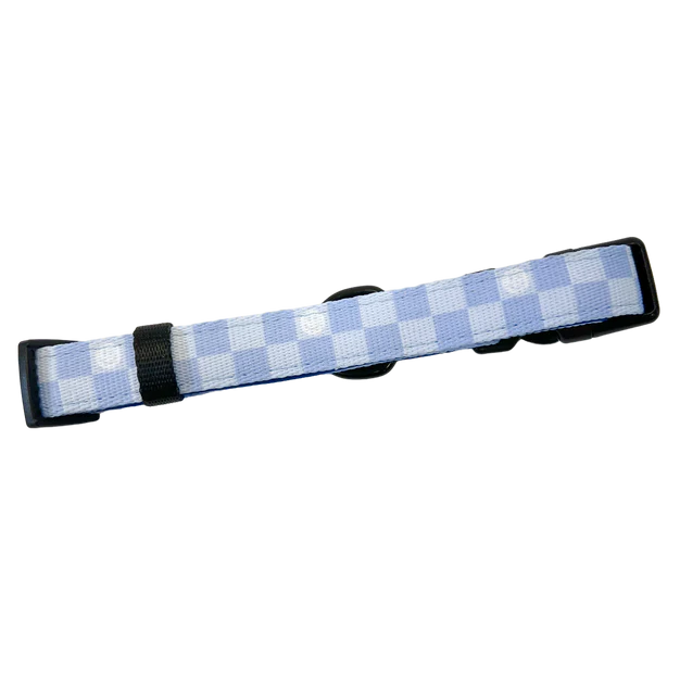 Pawsome Paws Boutique Smiley Check Collar