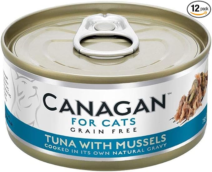Canagan Wet Cat Can - Tuna with Mussels 75g