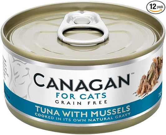 Canagan Wet Cat Can - Tuna with Mussels 75g