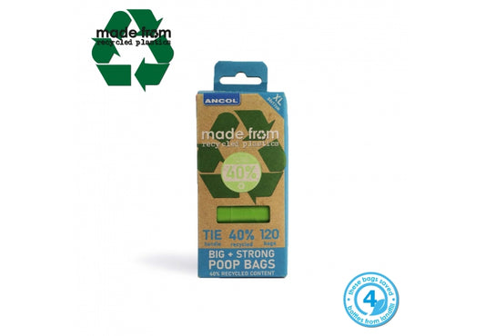 Ancol 'Made From' XL Poo Bags 120 Bags