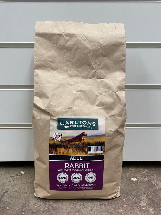 Carlton's Grain Free Adult Rabbit with Sweet Potato & Blackberry 2kg