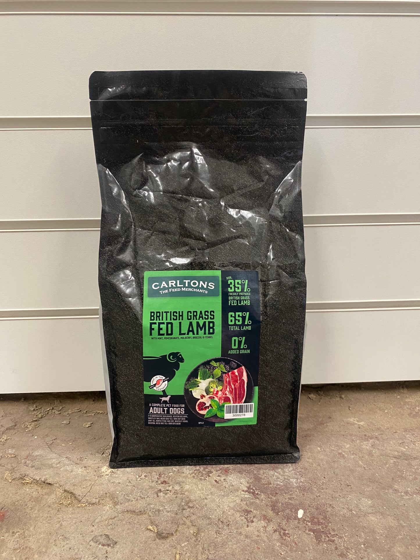 Carlton's Super 65 Adult British Grass Fed Lamb 2kg