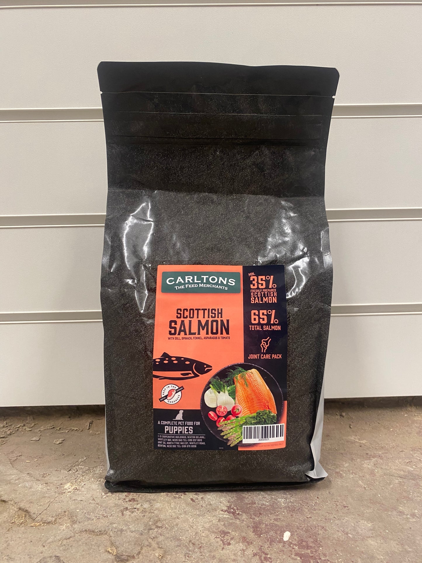 Carlton's Super 65 Puppy Scottish Salmon 2kg