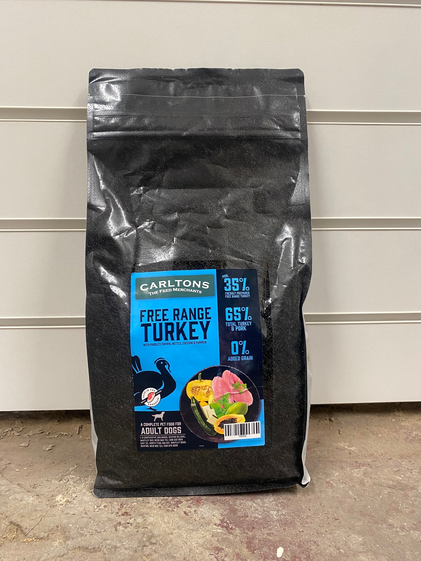 Carlton's Super 65 Adult Free Range Turkey 2kg