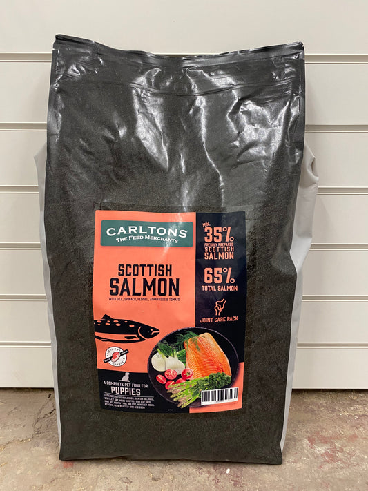 Carlton's Super 65 Puppy Scottish Salmon 12kg