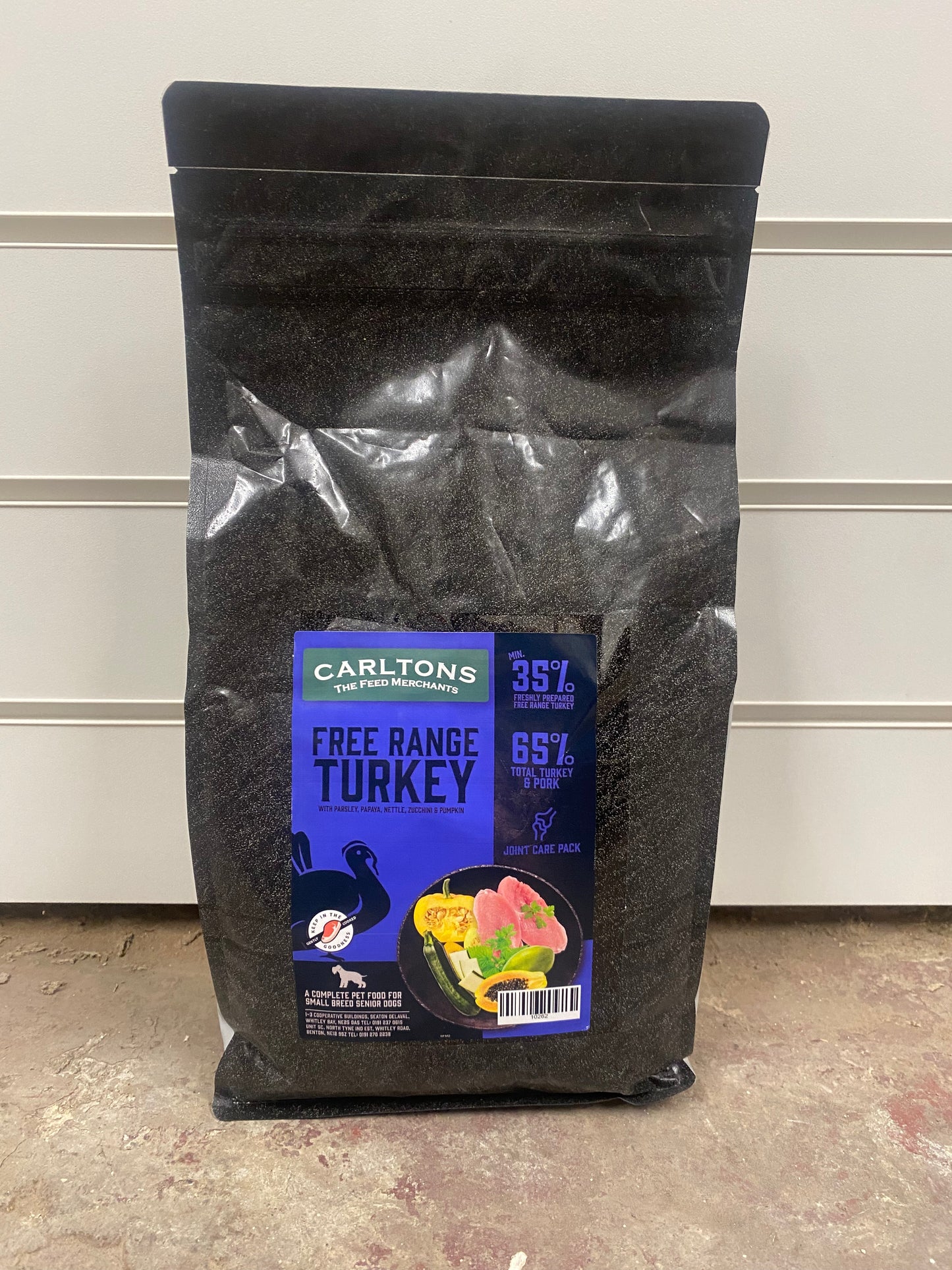 Carlton's Super 65 Small Breed Senior Free Range Turkey 2kg