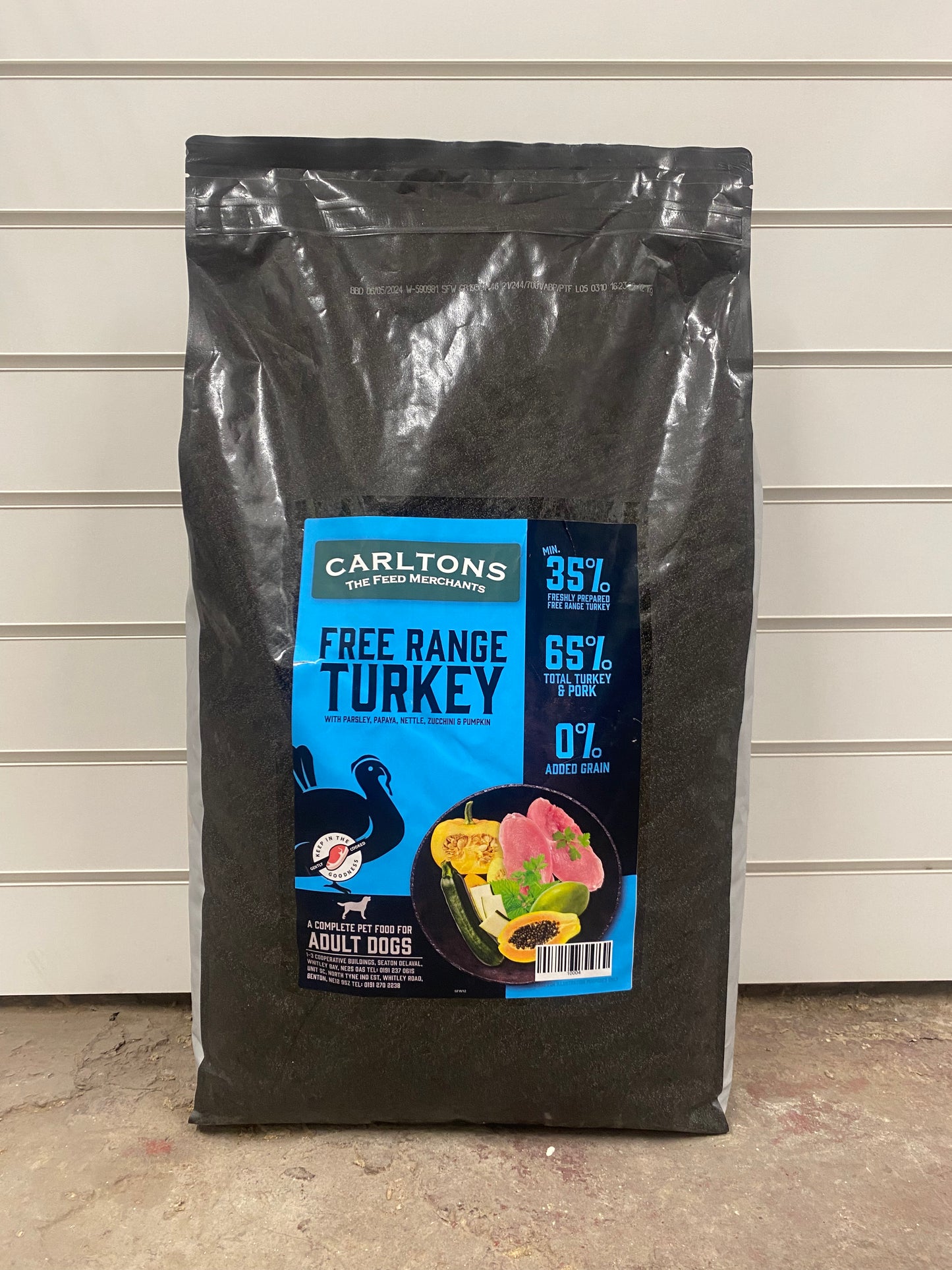 Carlton's Super 65 Adult Free Range Turkey 12kg