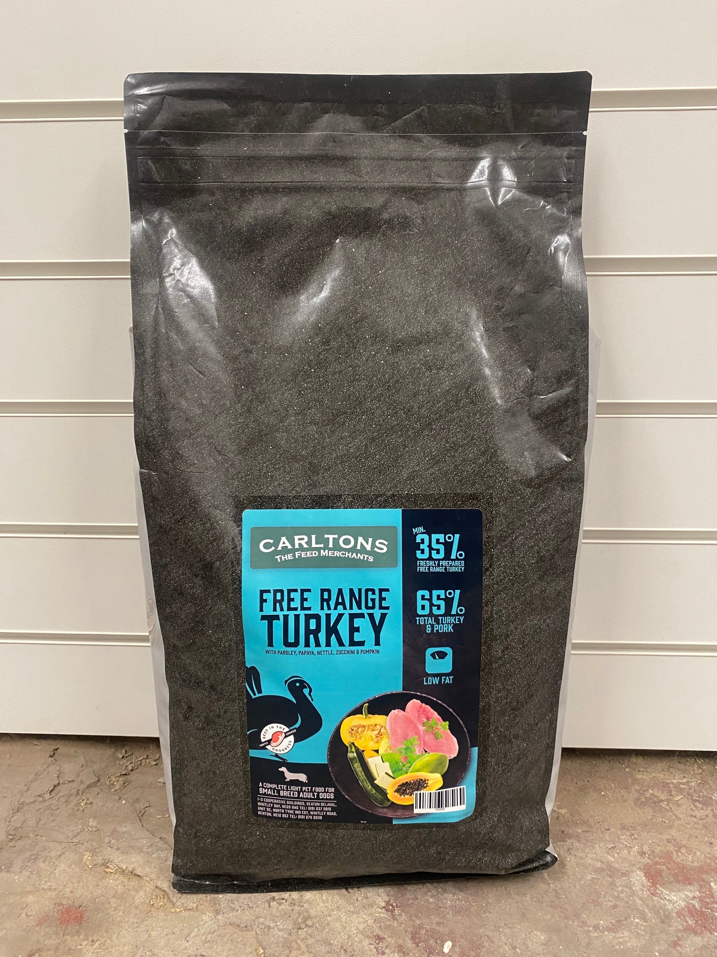 Carlton's Super 65 Small Breed Light Free Range Turkey 6kg