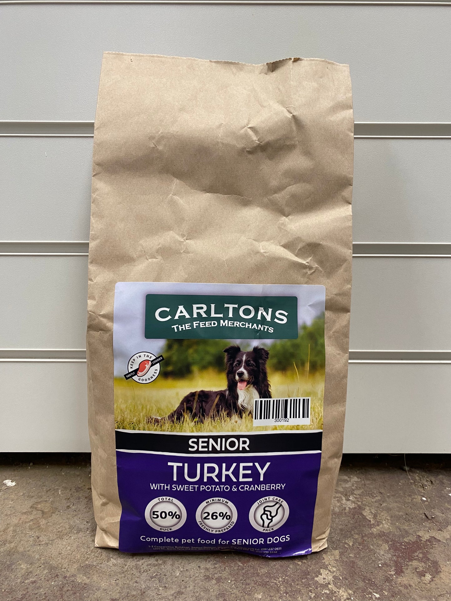 Carlton's Grain Free Senior Turkey with Sweet Potato & Cranberry 2kg
