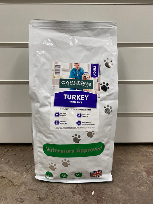 Carlton's Veterinary Adult Turkey with Rice 1.5kg