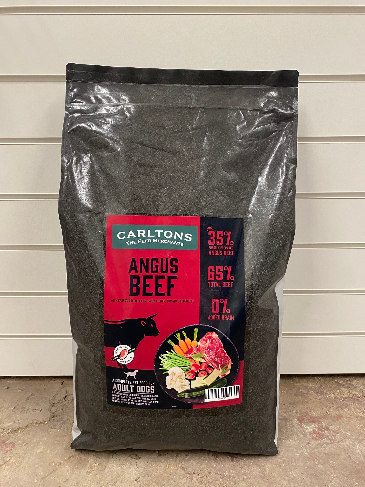 Carlton's Super 65 Adult Angus Beef 12kg