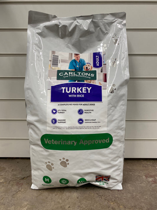 Carlton's Veterinary Adult Turkey with Rice 10kg