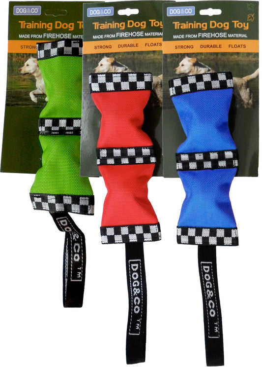 Hem & Boo Firehose Double Ball Dog Toy