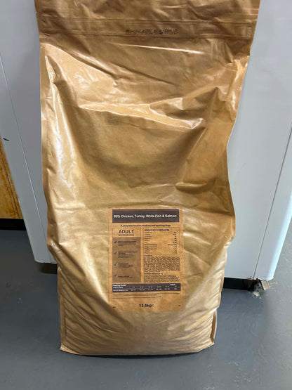 Carltons Wilderness 80 - 80% Chicken, Turkey, White Fish & Salmon 13.5kg