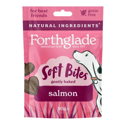 Forthglade Grain Free Soft Bites - Salmon 90g