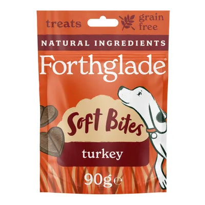 Forthglade Grain Free Soft Bites - Turkey 90g