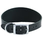 Ancol Classic Leather Greyhound/Whippet Collar Black 34-43cm size 4-5