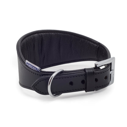 Ancol Heritage Greyhound/Whippet Padded Collar Black Size 2