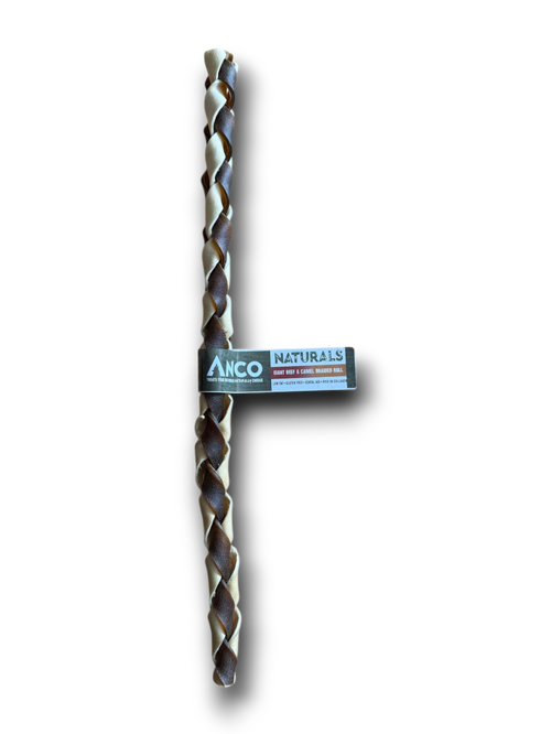 Anco Beef and Camel Braided Roll