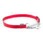Ancol Nylon Check Chain Collar Red Size 2-4