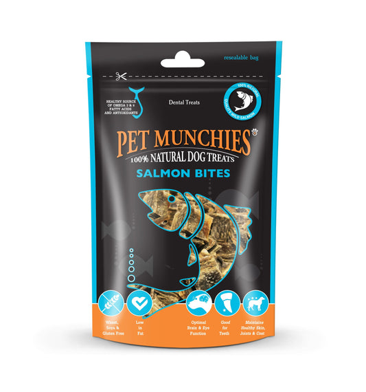 Pet Munchies Salmon Bites 90g