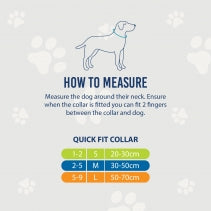 Ancol Viva Adjustable Quick Fit Collar Blue Size 5-9