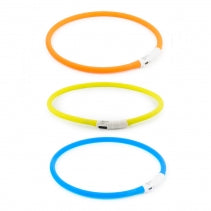 Ancol Rechargeable USB Flashing Band - Blue