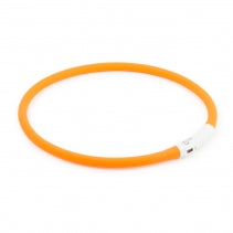 Ancol Rechargeable USB Flashing Band - Orange