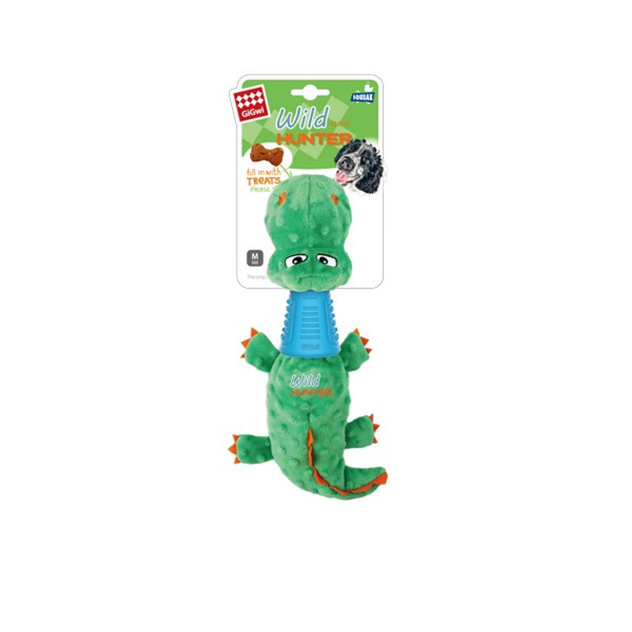 GiGwi Wild Hunter Plush Crocodile