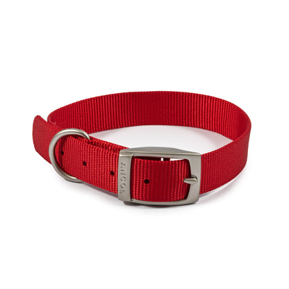 Ancol Viva Buckle Collar Red Size 2