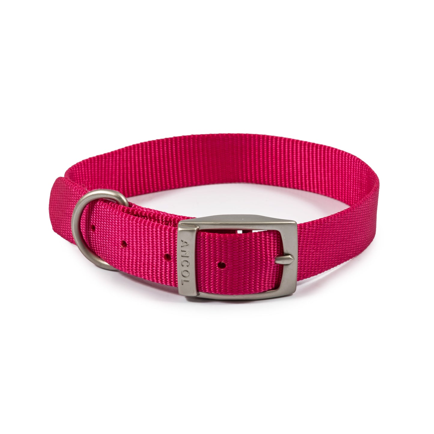 Ancol Viva Buckle Collar Pink Size 5
