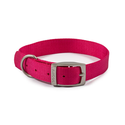 Ancol Viva Buckle Collar Pink Size 5