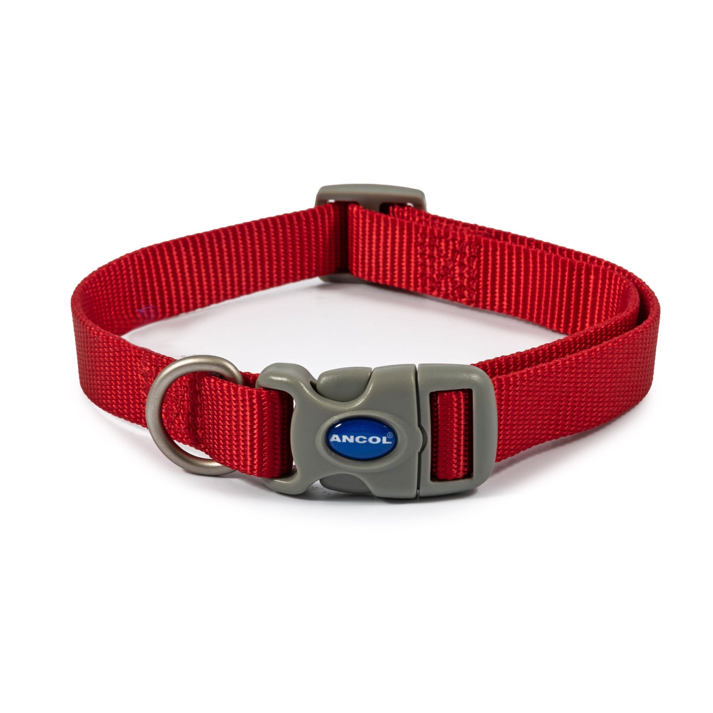 Ancol Viva Adjustable Quick Fit Collar Red Size 1-2