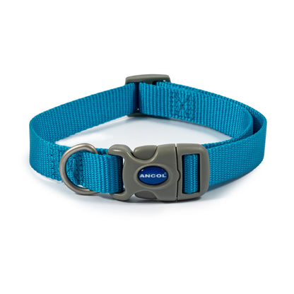 Ancol Viva Adjustable Quick Fit Collar Blue Size 5-9