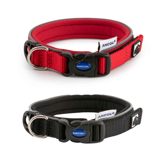 Ancol Extreme Collar Black Size Small 30-34cm