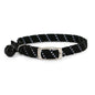 Ancol Softweave Reflective Elastic Cat Collar Black