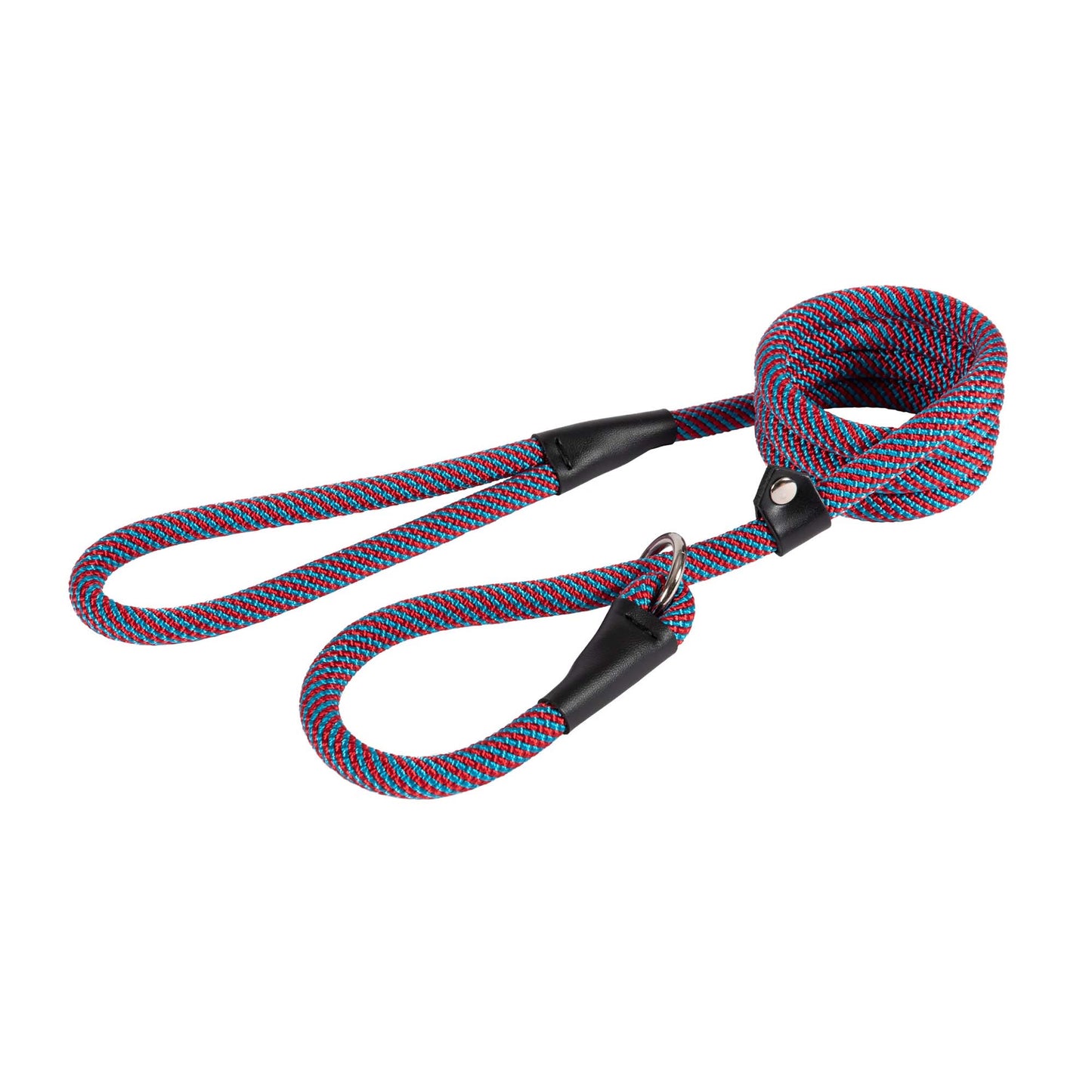 Ancol Extreme Rope Slip Lead Red/Blue 1.5mx12mm