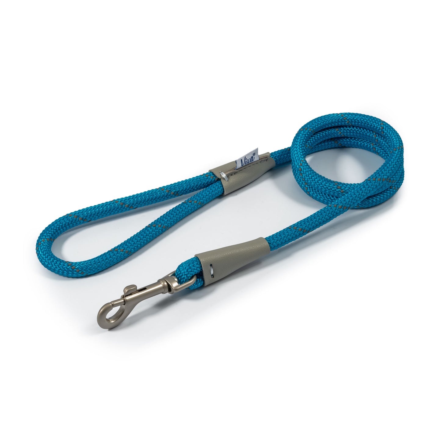 Ancol Viva Rope Lead Reflective Blue 1.07mx10mm 20kg
