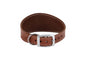 Ancol Whippet Leather Collar Tan